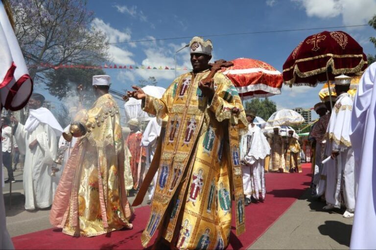 Timket festival procession