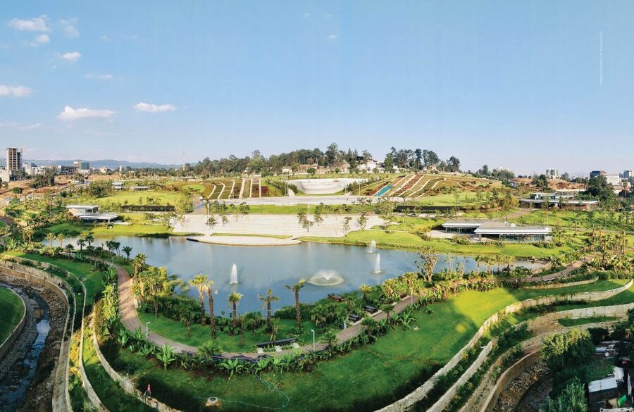 Friendship Park in Addis Ababa